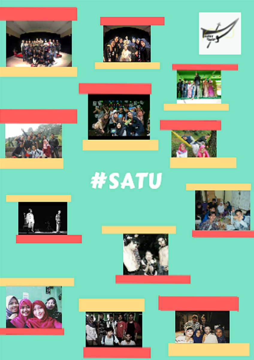 TeaterTaring's tweet photo. Satu tahun kami berkarya. Satu tahun kami hidup.
SALAM BUDAYA!
Menginjak usia #SATU tahun
Teater Taring
Mempersembahkan:
TIUP LILIN PERTAMA
'Menyambut Suka'
'Menghapus Duka'
Donasi:
Rp. 25.000
Reservasi: Syauqi~081315433714
#teatertaring #teater #diesnatalis #tiuplilin #satu https://t.co/jPD1JGEg1z