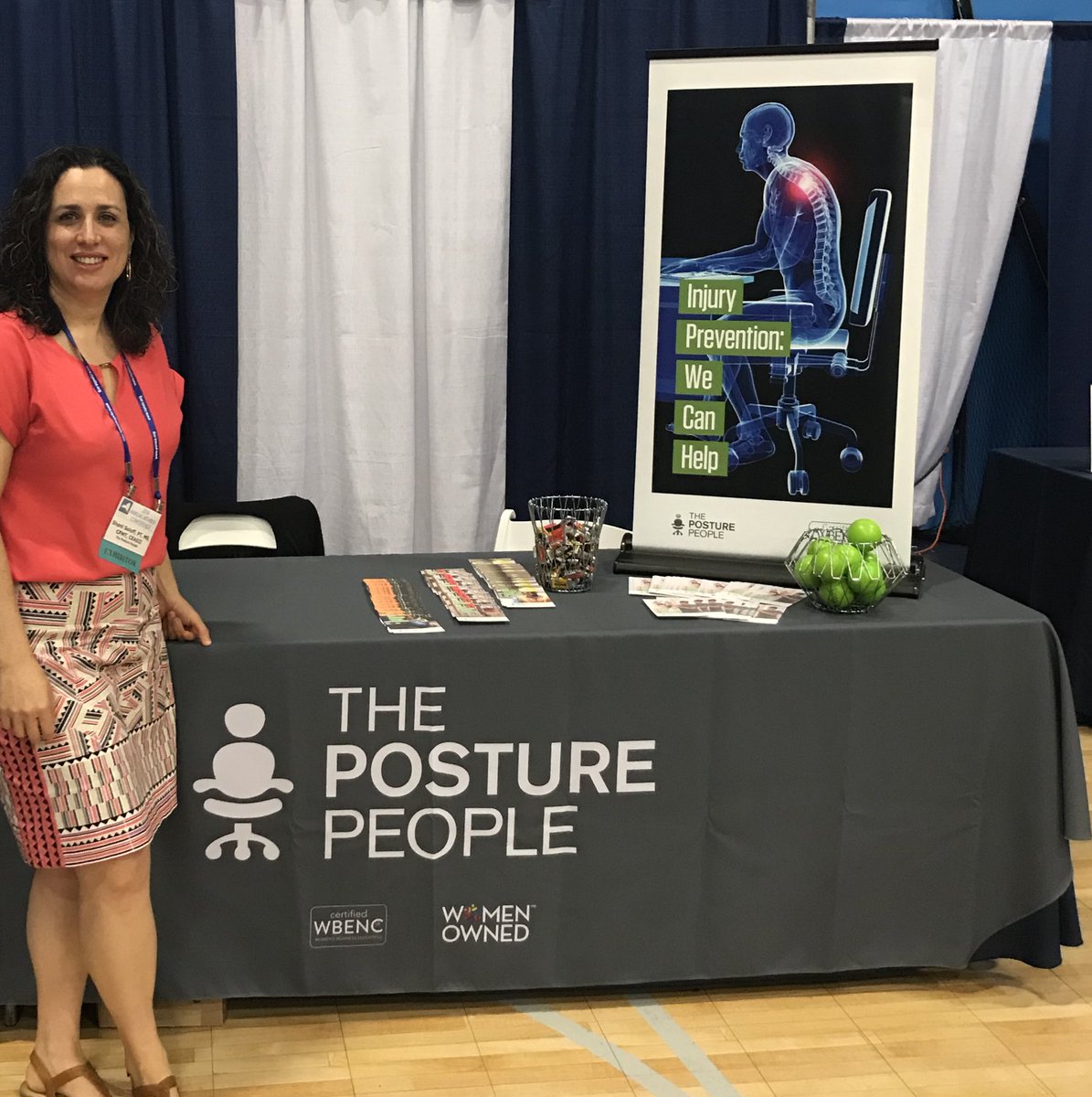ThePosturePple's tweet photo. Great day today at the Wellness Fair with @PERMA4WC https://t.co/C9ScctjJil