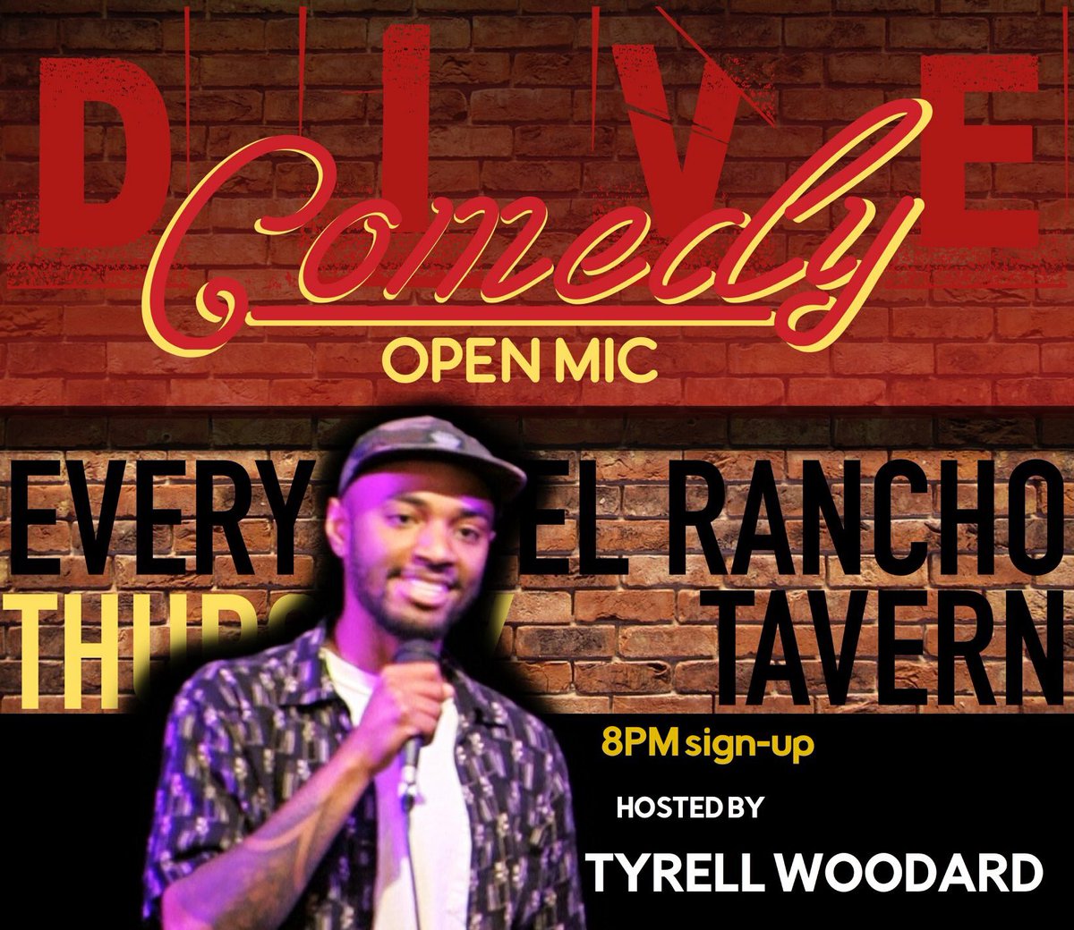 DurangoComedy's tweet photo. $2 pints &amp; cheap laughs at the El Rancho Tavern tonight! Featuring Tyrell Woodard as host. #Comedy #OpenMic #CheapBeer https://t.co/CDsRCOUFLH