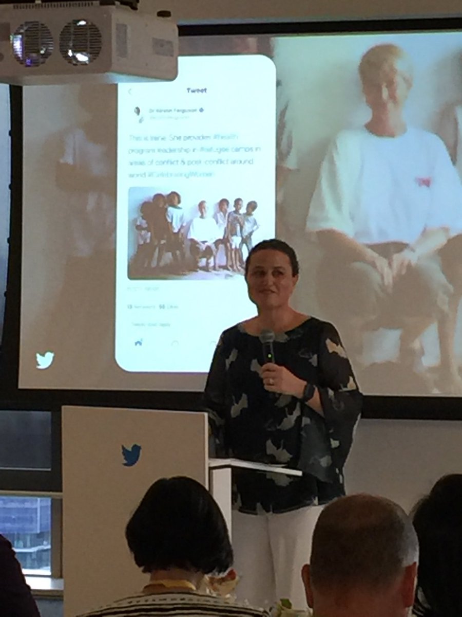 CEWAus's tweet image. 'everywoman is a role model to someone else' @kirstinferguson #whatarolemodel #celebratingwomen #brekkiewithJack @TwitterAU @TwitterWomen @CEWAus