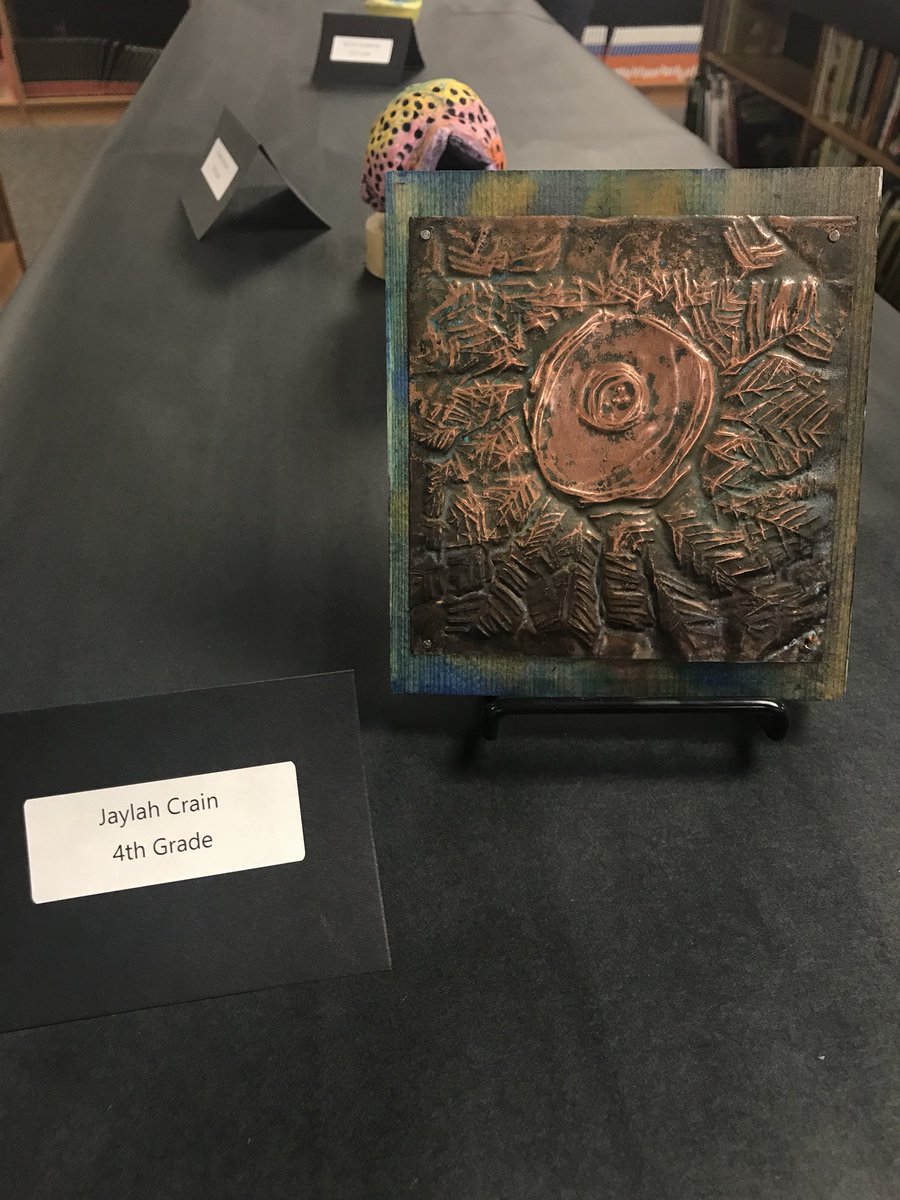 Zambo4th's tweet photo. Tonight is our Art and Music night! These fourth graders are amazing! 🎨🎼 #WhyWBSD #wegienkawildcat https://t.co/4JK0N0mp7M