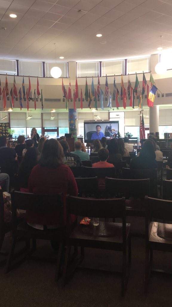 taylorp41700's tweet photo. Let the WISE presentations begin!! #WISEsymposium https://t.co/KteGS3aSns