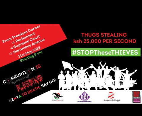 It is time we reclaim our country from the thugs. It is long overdue, we should be angry enough by now. #ThisIsOurCountry and it is terminally ill. We must #StopTheseThieves.