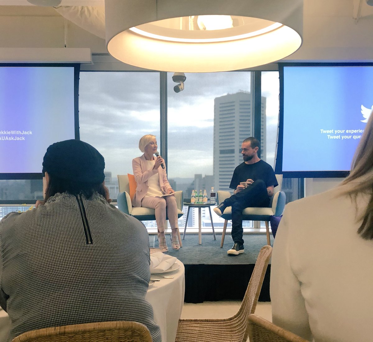 People come to Twitter because they want to see what’s happening in the world. Job Number 1 is making sure they see what’s relevant and what matters - <a href="/jack/">jack</a> #BrekkieWithJack