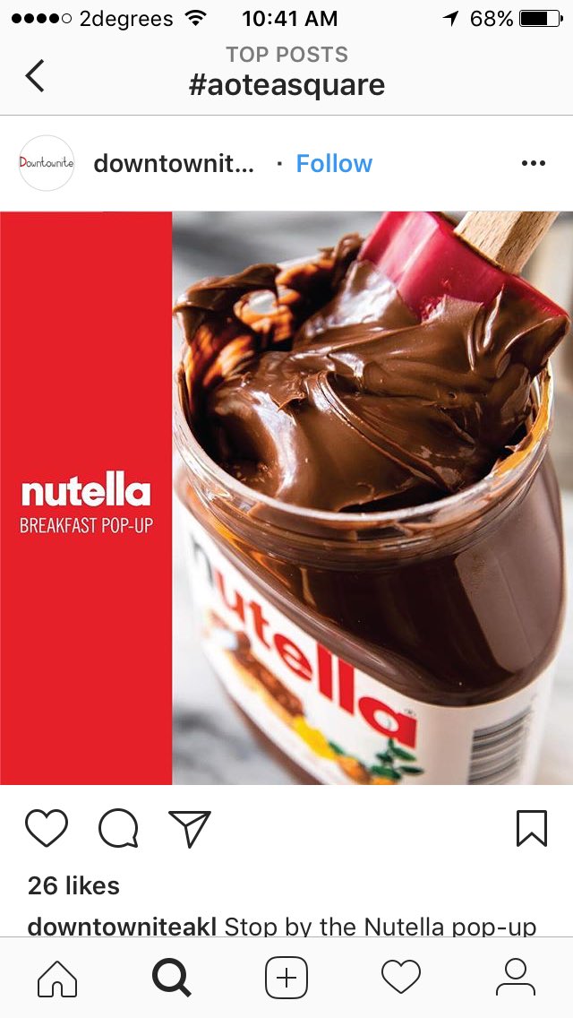 kitchen_sian's tweet photo. Get yourself down to Aotea SQ to sample free Nutella breakfasts! Super proud of our activation showing Kiwis how to enjoy Nutella in new ways! I can vouch for the bagels with dried fruit #Nutella #Newways #NewZealand #Activation https://t.co/n3ii7mebpu