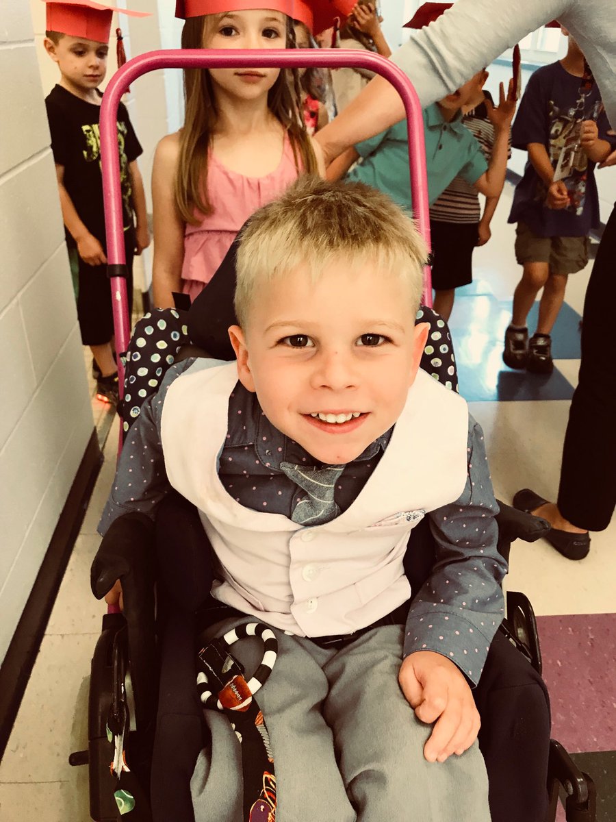 BethSbmarlow's tweet photo. John leading his friends to our preschool@graduation program!! So proud of all they did a great job!! #clasd of 2031 #everykid https://t.co/Ik1evZC9GJ
