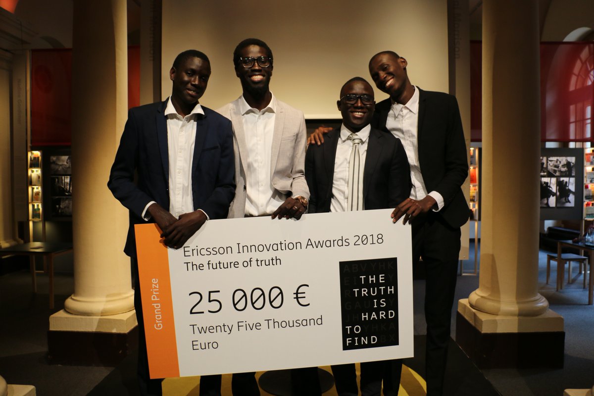 EricssonMEA's tweet photo. We are extremely proud to announce that Ownlabs, from Senegal in the MEA region, are winners of the Ericsson Innovation Awards 2018, for their use of virtual science labs to improve education across the globe. Congratulations! Read their full story here: https://t.co/nUHSsog8ZP https://t.co/OnxGqryhQX