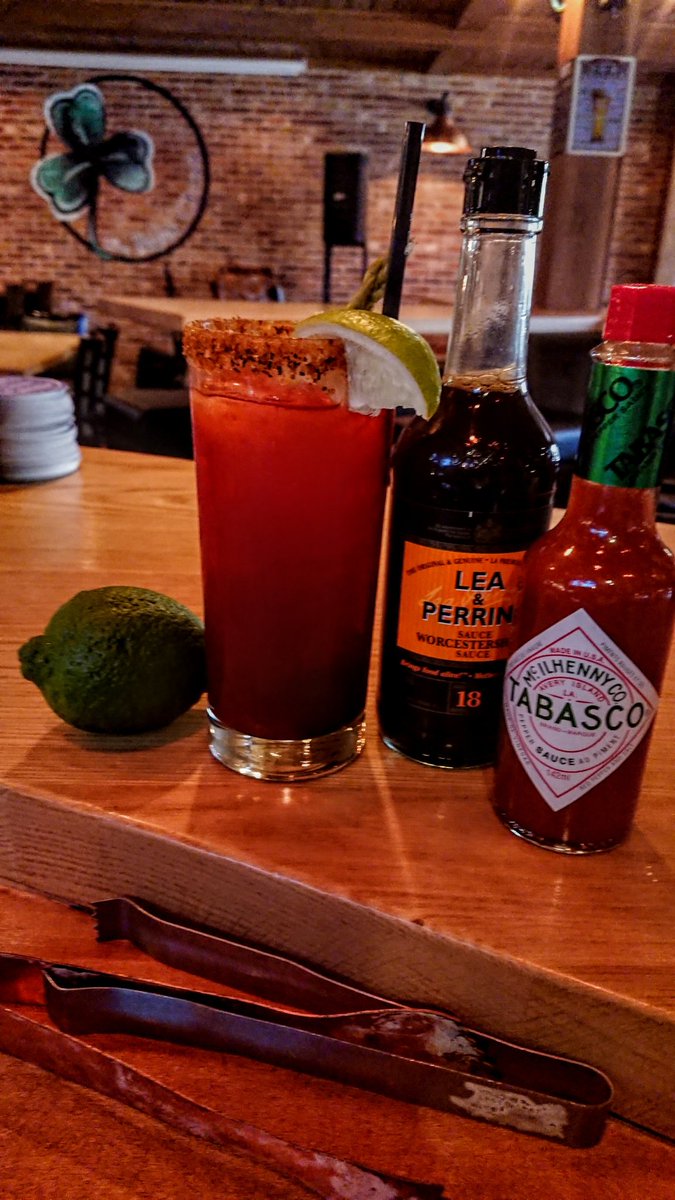 National Caesar Day! Fitting that's it's right before May Long Weekend. Come by and have this Canadian classic for $5 ($6.50 double).