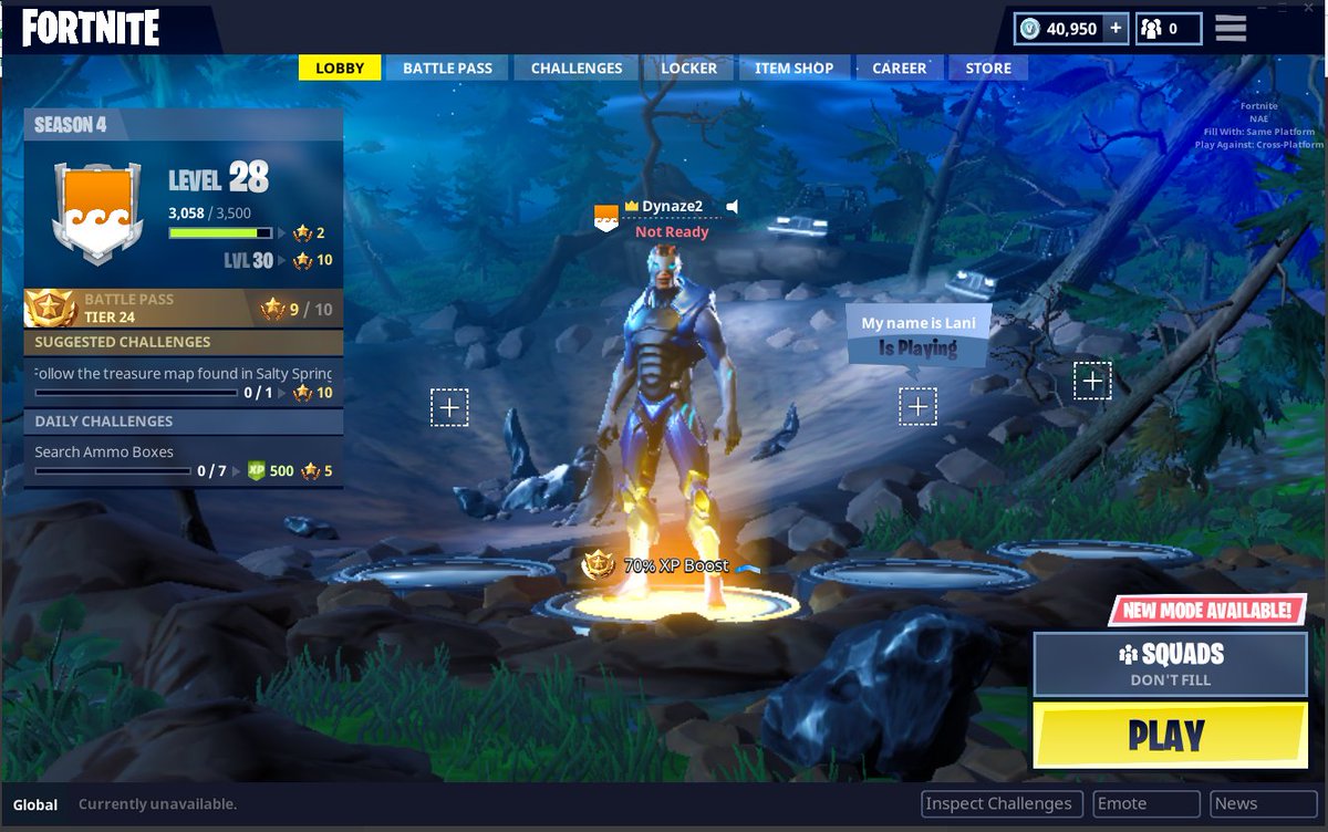 _FortniteLocker's tweet photo. SELLING FORTNITE ACCOUNT

Battle Pass Tier 24
41K VBUCKS!

For 25 usd

How to purchase? Simply send us a DM https://t.co/jTrBvSXkzO