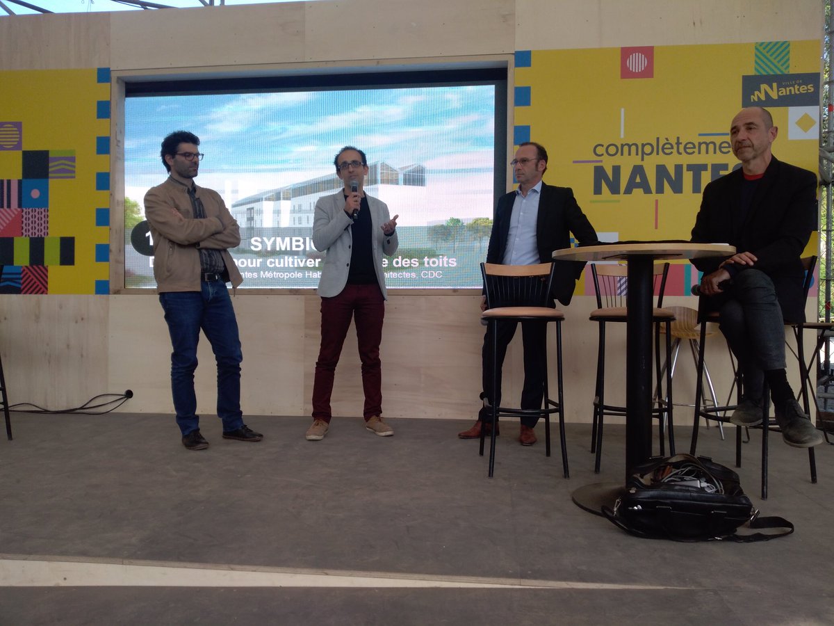 Le projet SYMBIOSE, ou comment rendre les toitures des bâtiments utiles pour leurs occupants et pour la planète, mis à l'honneur pour les UN an du <a href="/NantesCitylab/">Nantes CityLab</a> avec <a href="/ecotropy_/">Ecotropy</a> <a href="/NMHabitat/">Nantes Métropole Habitat</a> et <a href="/SCE_keran/">SCE</a> greenhouse-on-top.com