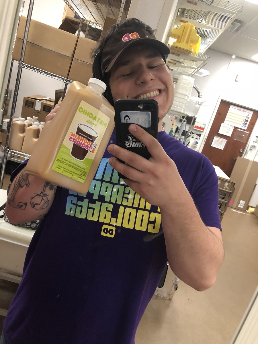Nick_Brown5's tweet photo. I’ve waited 3 years for this shit to come back, you can drink it black with water fucking goat milk for all i care it’s fire as fuck either way and I’m gonna be happy till they get rid of it.. also no more dumb toothpaste flavor coffee https://t.co/nDhZwbVfSu