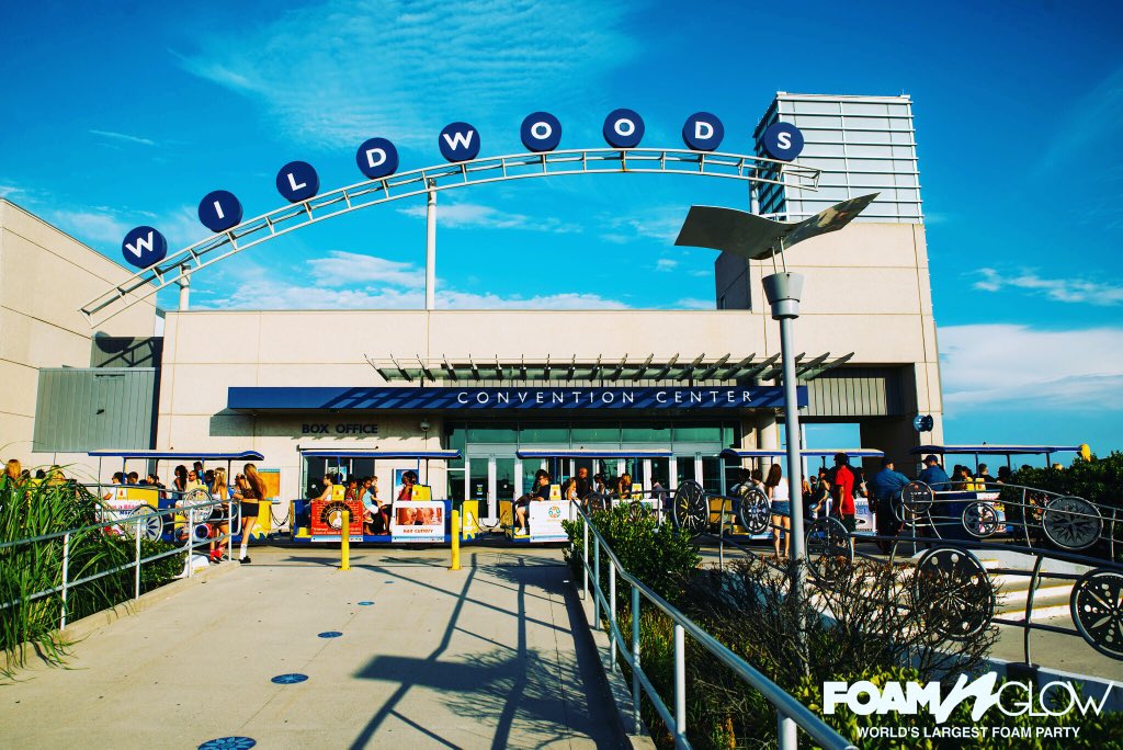 51 Days until we cover #Wildwood in FOAM!💦 Grab your ticket TODAY! 🎫 FoamNGlow.com