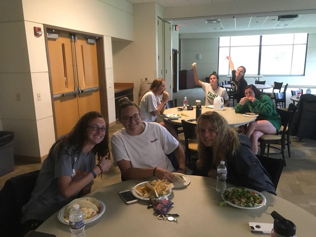 YCPWLacrosse's tweet photo. Cookoff Dinner #2: TACOS ๐ฎ Who should win the cookoff??!! Cast your vote! #cookoff2018 #LetsGoYork https://t.co/SfRxegKDnQ