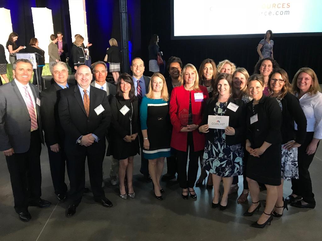 ComcastMSP's tweet photo. The Twin Cities Comcast team is proud to celebrate our very own Rachel Williams as a “2018 Women in Business” winner from @MSPBJNews at the @ArmoryMN. Congratulations, Rachel, and to all honorees!  #MSPBJWomen @ComcastWomen https://t.co/mRiQx6Xi5T