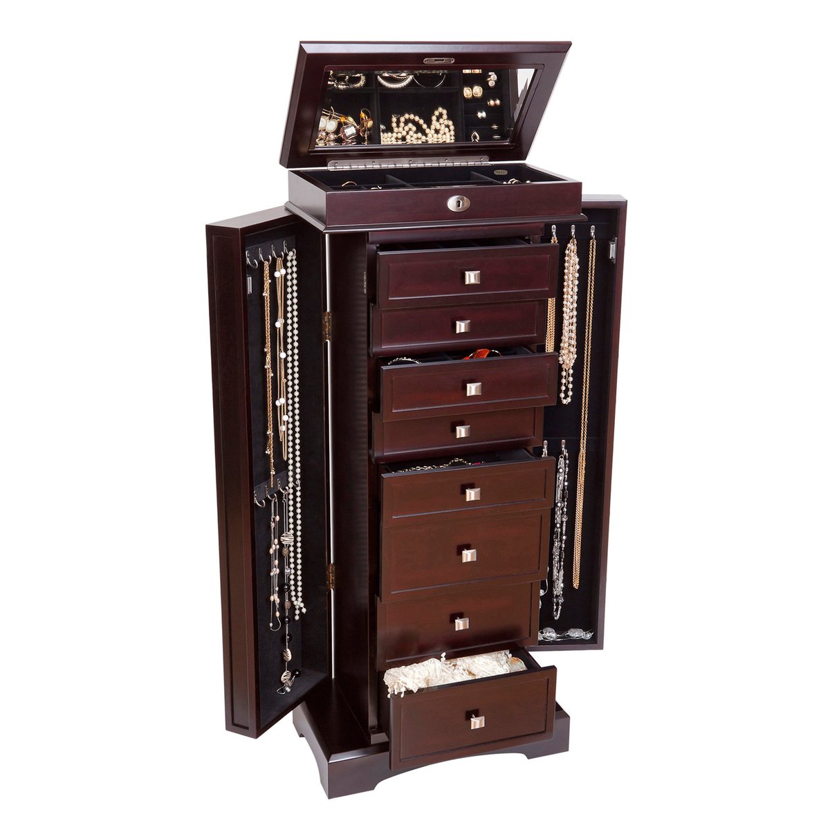 meleandco's tweet photo. The #RoyalWedding2018 countdown is on. We think that all bridal party attendants should receive a #meleandco jewelry armoire, fit for royalty built for loyalty. #livelifeorganized #weddings #HarryandMeghan https://t.co/qQKmj6NMNK
