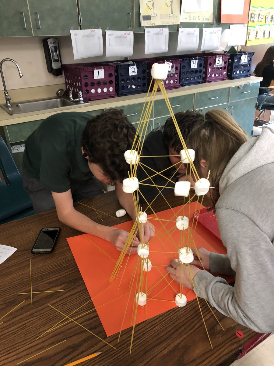 Does a Tower’s Design Affect Its Strength? #StemDay <a href="/RSMSGATORS/">River Springs MS</a>  <a href="/CE_McNairy/">Cindy Whitehead</a>