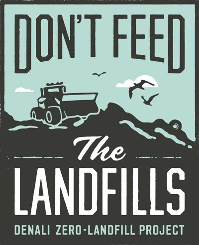 DenaliNPS's tweet photo. New signs and containers @DenaliNPS, @GrandTetonNPS, @YosemiteNPS guide visitors through the easy process of sorting recycling, composting and trash. YOU can have a BIG impact on reducing waste at our parks. #recycle #dontfeedthelandfills @RecycleAcrossAm https://t.co/4ZkzK9nLKe