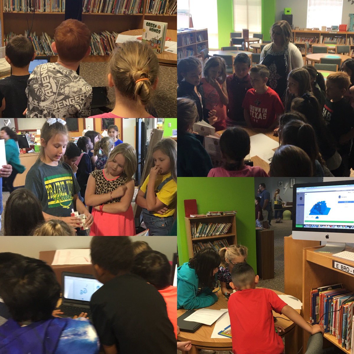 MrsCBaker's tweet image. These amazing 3rd grade architects wowed their visitors by showing off their 3D printed houses and giving a quick demo with @tinkercad! #pveleads #nisdgt