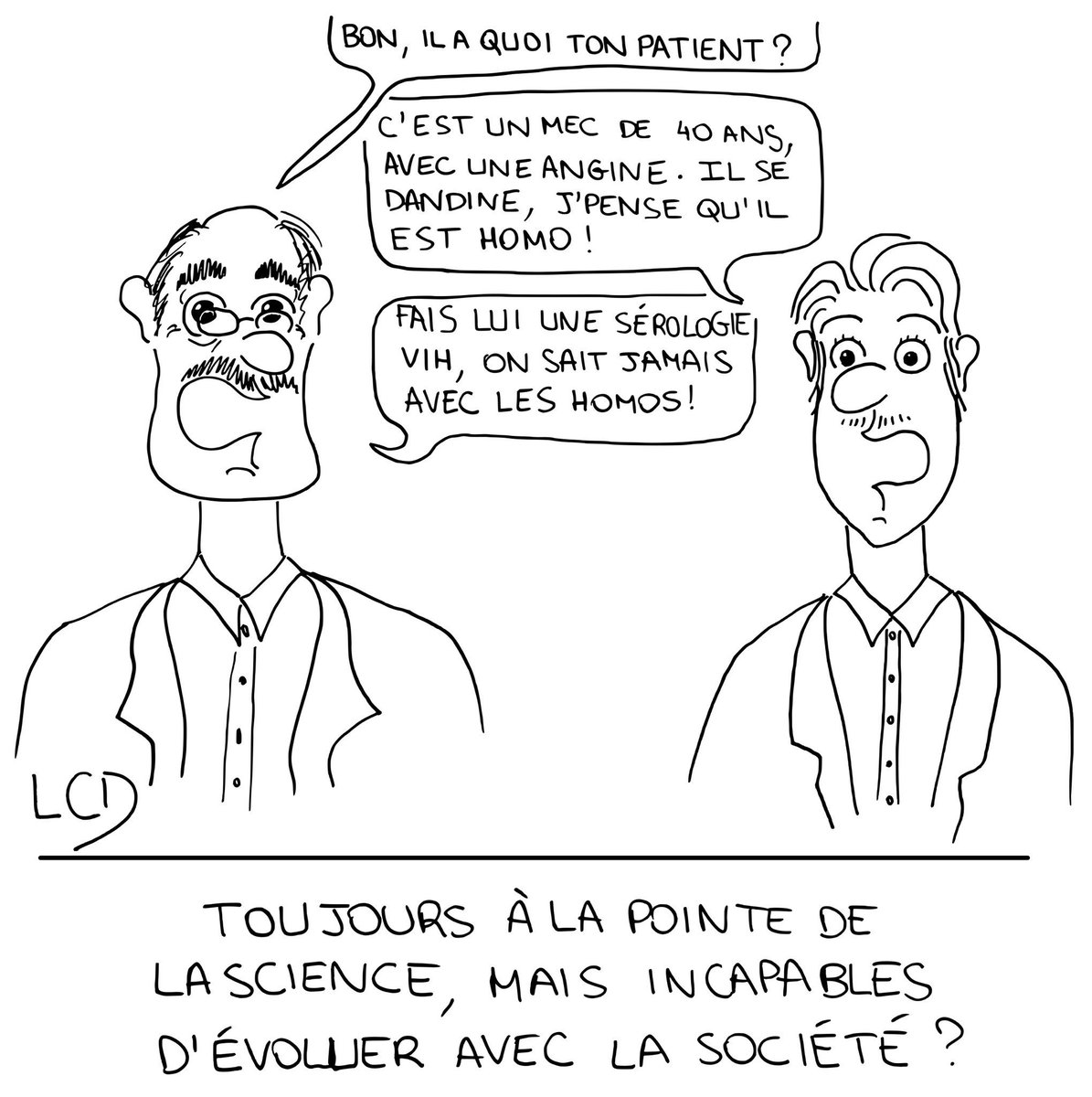 #17mai #IDAHOT #LGBT 🏳️‍🌈

Alors, c’est si compliqué de suivre les évolutions de la société ?
Confrères, prenons nos responsabilités : nous avons un devoir de nous adapter à nos patients, y compris LGBTQI+.

cc <a href="/ANEMF/">ANEMF</a>