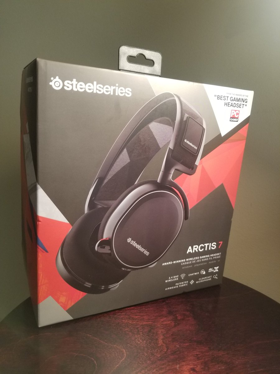 Bur_38's tweet photo. Can't wait to break in my new #arctis7 headphones during TONIGHT'S STREAM AT 8 PM EST!!! So glad to be back hope to see you all then :)
https://t.co/6NNmCKkhdn https://t.co/cAnNVI6qFR