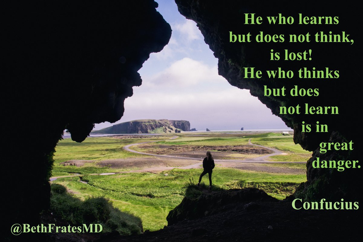 KerrificOnline's tweet photo. RT @freedomtank: RT @BethFratesMD: It is important to learn information in school and work trainings, and it is equally important to learn how to think.
#ThursdayThoughts #Education #mindset #MedEd #CME #SuccessTRAIN #leadership #leaders #CEOS #workpla… https://t.co/LHJ41PHP9M