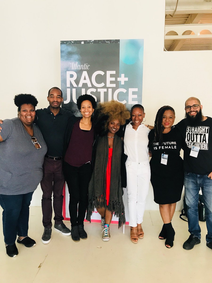 leimaginoir's tweet photo. Some of us were out supporting @yobholmes today as she spoke on criminal justice at the @atlanticlive #RaceJusticeTX event today.
📷: @jonubian
—
#blmhtx
#leimaginoir https://t.co/2KyWJPg7mI