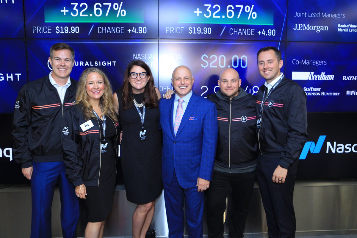 skonnard's tweet image. There is no other team I&apos;d rather share this journey with! #PluralsightIPO $PS