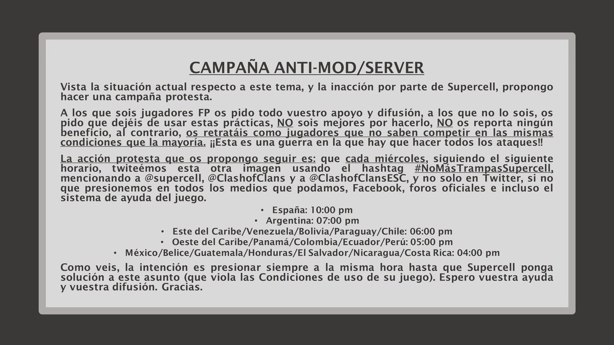 Sobran las palabras, la comunidad lo quiere.
