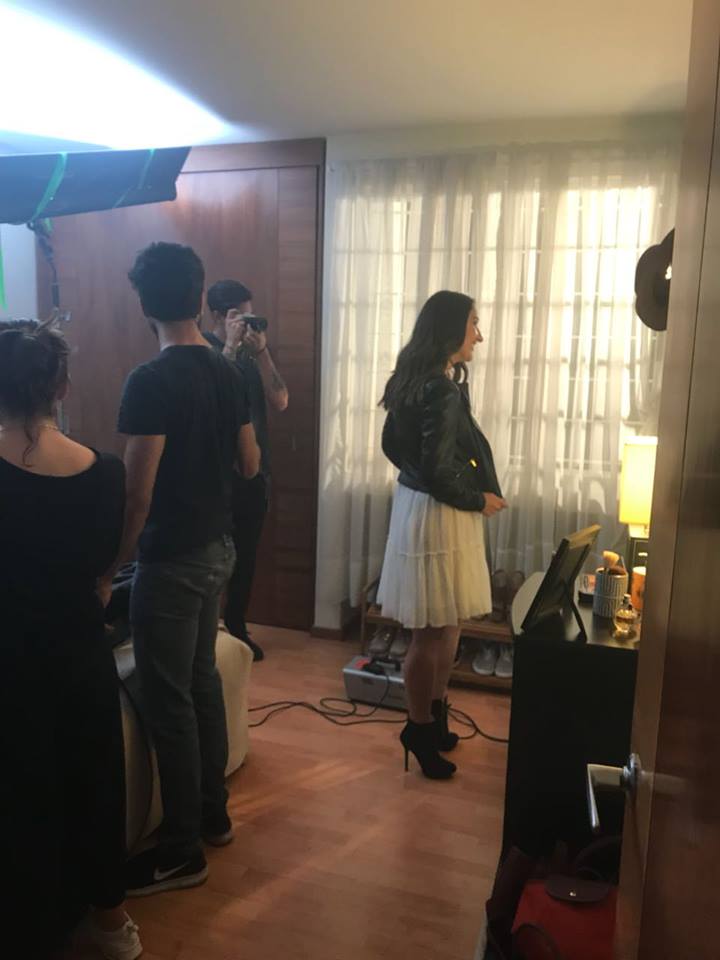 CineUPMX's tweet photo. Detrás de cámaras del cortometraje UPSIDE, parte de la Tercera Muestra de Producción Cinematográfica. https://t.co/P09dUPLkv7