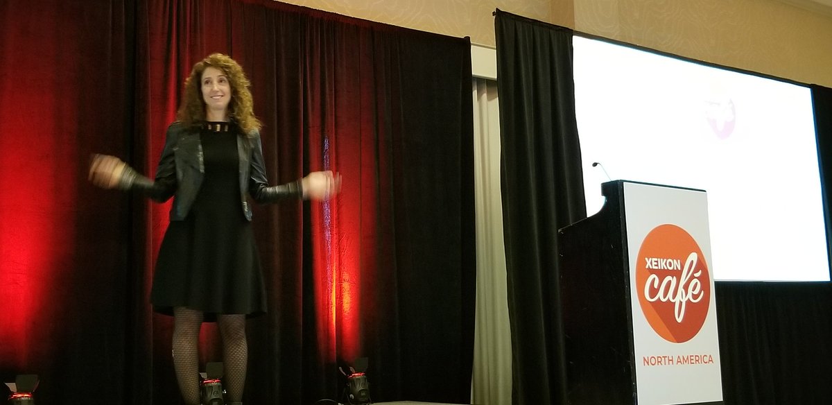 PrintMediaCentr's tweet photo. Excellent takeaways and prez by @VStrull at #xeikoncafe!! Yayyy!!! https://t.co/F19rLgZzcX