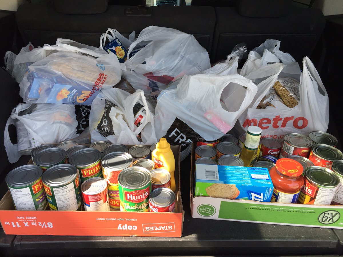 NCCStuco's tweet photo. Thanks so much to everyone that helped support @FoodFight2018‼️ Every item is much appreciated and was successfully delivered to @GleanersFB !🥫 https://t.co/sqV90WMWdS