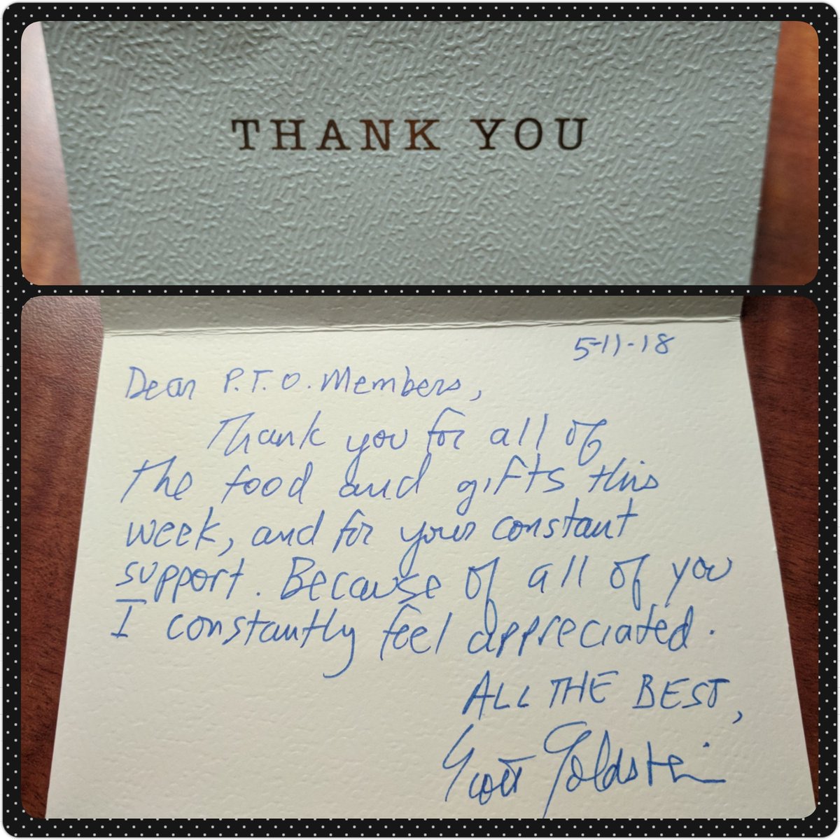 Thank you, <a href="/blemtown/">Scott Goldstein</a> ! 😊
