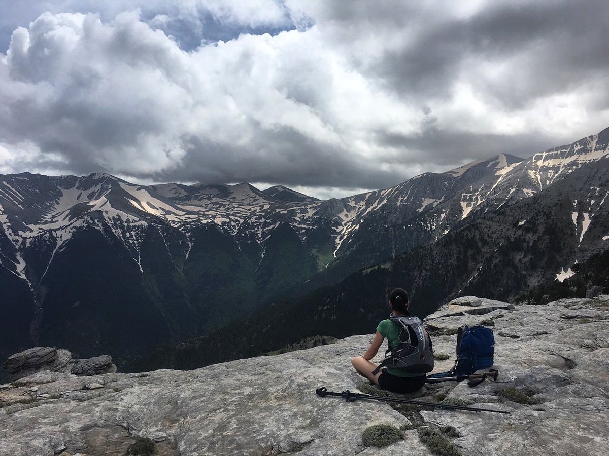 Melting panorama! #hiking #mtOlympus #oab #mountainlovers #naturelovers