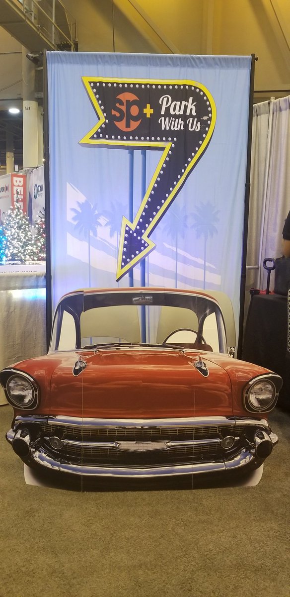Houston, we can't wait to see you today at the #BOMA Expo at NRG Center! Come take a photo in our 50s themed parking spot and enter our top-shelf liquor raffle at booth #1113!