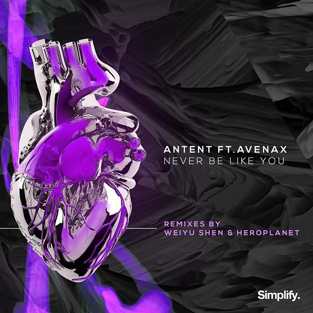 SimplifyRecs's tweet image. .@Antent_Official &amp;amp; @avenax_official&quot;s &quot;Never Be Like You&quot; arrives June 4th. (Also includes remixes by @heroplanetjamie &amp;amp; @weiyushenmusic). Pre-save on Spotify now to score a free download of the original!

➡️ simplify.fanlink.to/neverbe

#simplifyrecs #bassmusic #futurebass