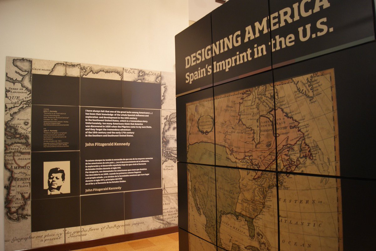 FundConEspEEUU's tweet photo. ¡Tenemos algo muy emocionante que anunciaros! La exposición #DesigningAmerica pronto podrá visitarse en una nueva sede en #EEUU: la ciudad de San Antonio (TX), que este año celebra @SanAntonio300. ¿Quieres saber más? ¡Permanece atento! 👉 https://t.co/8HD9cVdpoo https://t.co/csAuhnZktC