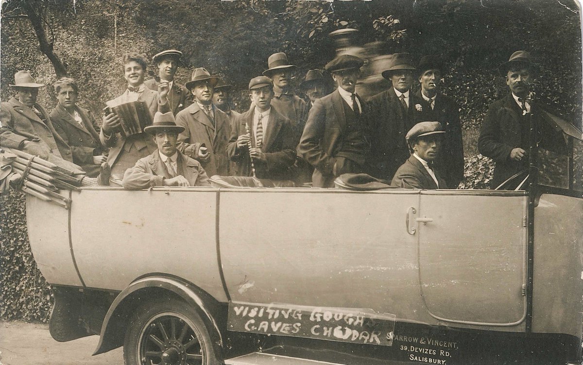 So this is what our company days out used to look like circa 1920! They're all off to visit the caves at #Cheddar on the charabanc - and it looks like there is music onboard! 🎺
#tbt #throwbackthursday #rmouldingandco #charabanc #CheddarCaves #company #history #roadtrip