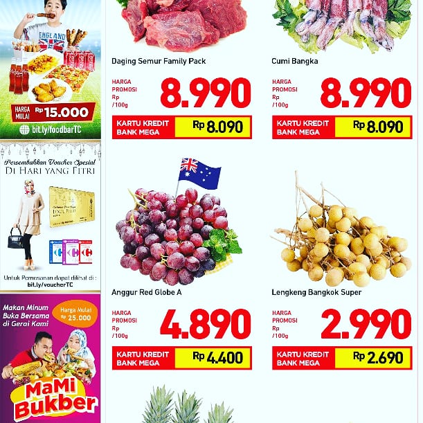 kuningan_itc's tweet photo. Promo Hebat Weekend @Transmart ITC Kuningan ...sensasi Promonya  pasti bikin kamu ketagihan belanja#promo itc#itckuningan#transmart# https://t.co/HG6LlxwkPV