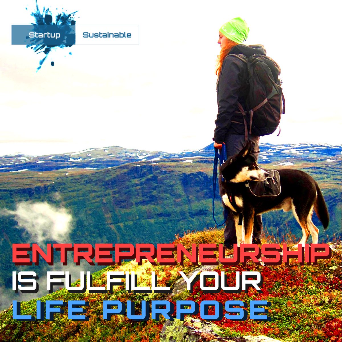 StartupSustain's tweet photo. Entrepreneurship is fulfill your life purpose!

#Believe #entrepreneur #success #believeinyourself #free #startup #empowerment #amasssing #mompreneur #Influencer #beyourself #befree #picoftheday #Travel #adventure #hi #BusinessWoman #businesswomen #lifestyle #Vegan #healthy #love https://t.co/hxQxnye741