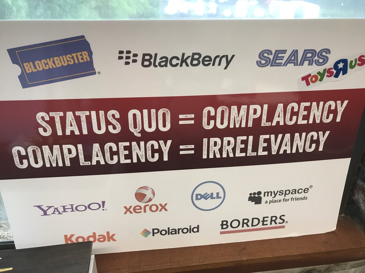 We, as educators, need to continue to learn professionally and change so we don’t become irrelevant 🍎