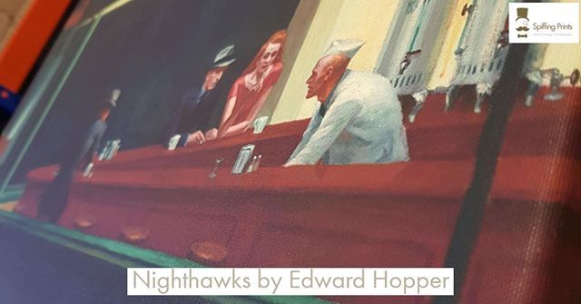 Today we've been working on this great canvas of Nighthawks by Edward Hopper.

Check out spiffingprints.com for more great art!

#art #prints #canvas #wallart #edwardhopper #nighthawks #artist #fineart #modernism #socialrealism ift.tt/2rOTdNG