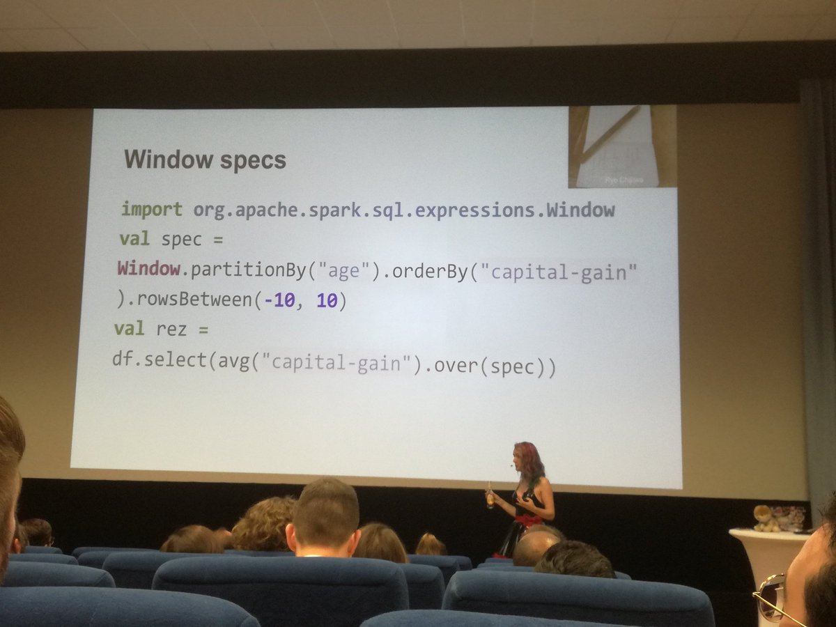 dorian_codes's tweet image. I had a lot of #Spark and #FuncionalProgramming talk by @holdenkarau 😀 #FunctionalProgrammingToTheRescue