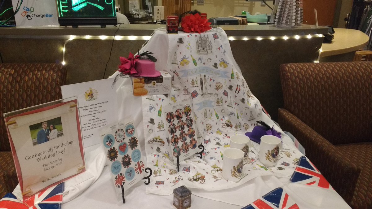 ozstowaway's tweet photo. @pbs Here at Oswego State University of New York we are ready for the royal wedding. #RoyalWeddingPBS https://t.co/NlSPuUcH9X