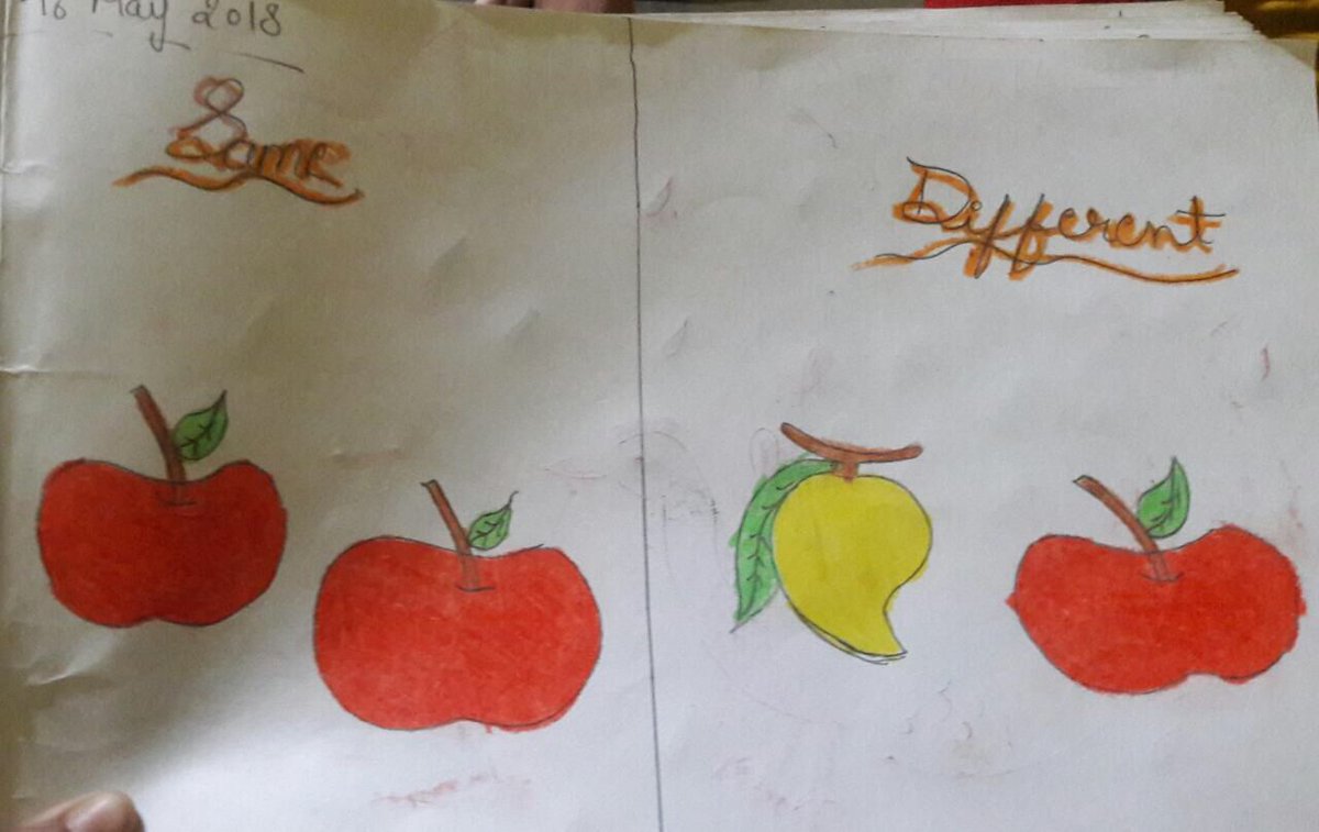 SarthakNGO's tweet photo. Ankita is learning the same-different though drawing. 😊😄

@YoSwaroop

#LearningThroughDrawing #Drawing #Paint #Art #SarthakNGO #SarthakKids #Education #Learning #Learn #CreativeLearning #EducationForAll #GirlChild #GirlChildEducation #Lucknow #UttarPradesh https://t.co/FS5BLd436t