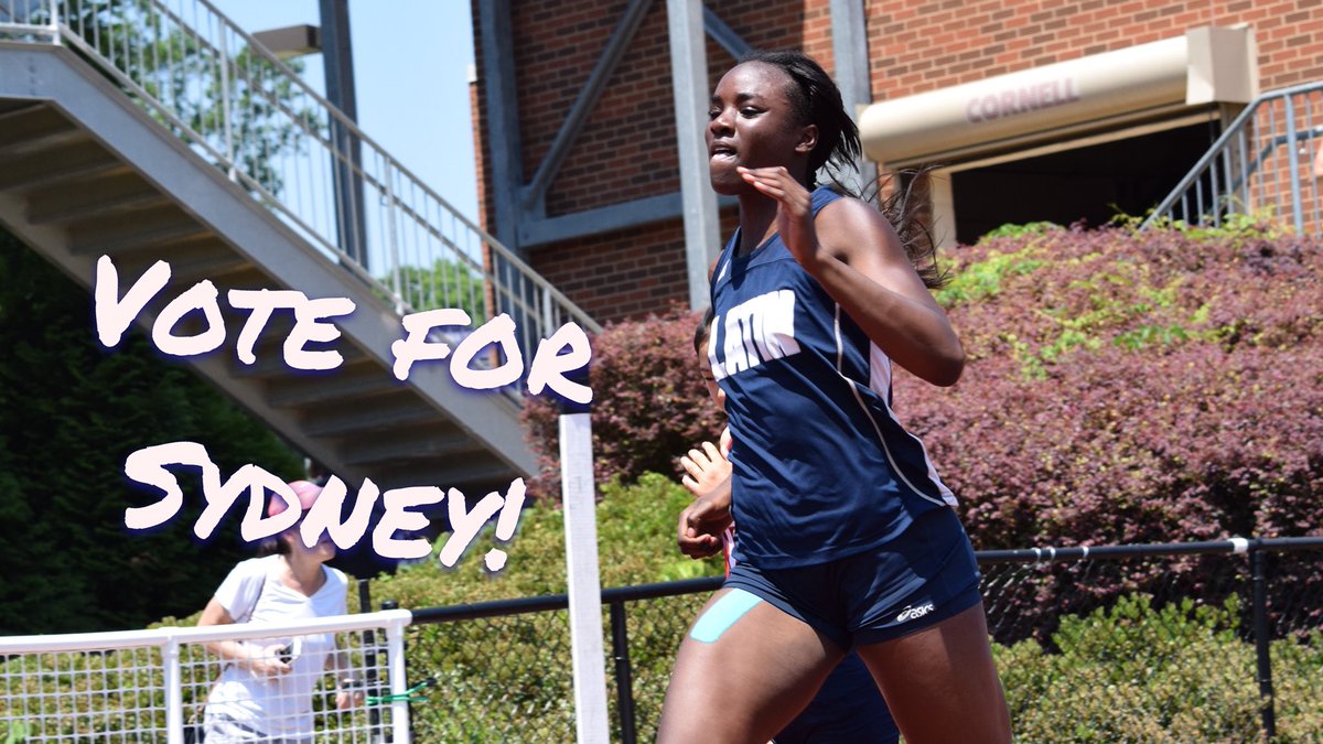 CharlotteLatin's tweet photo. Sydney is our nominee for @SouthCLTCup April Athlete of the Month &amp; she needs your votes! Vote multiple times &amp; on ALL of your devices! Vote here:
https://t.co/uxSUMQxcPL… https://t.co/rX5QygpnZq