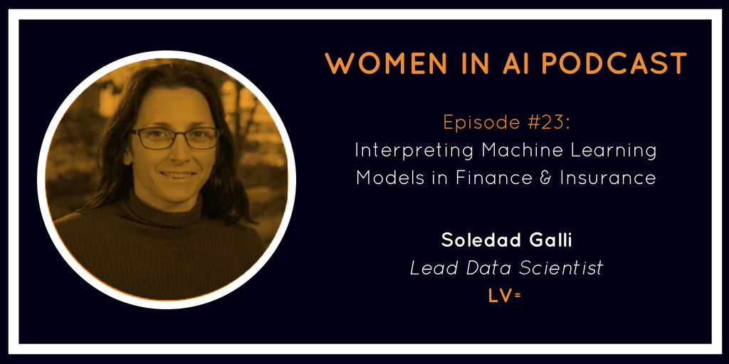 Women in AI Podcast: Soledad Galli, ML Researcher, LV=
Interpreting Machine Learning Models in Finance and Insurance buff.ly/2Db2iUB #finance #fintech #AI <a href="/lv/">LV=</a>