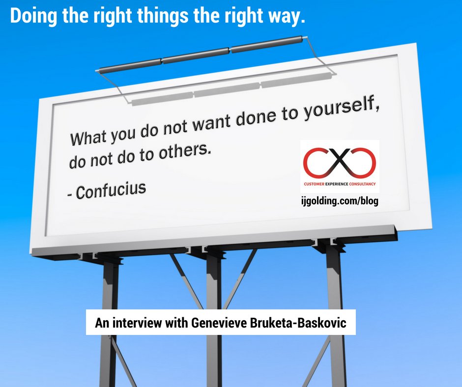 ryskfigenesis's tweet photo. Doing the right things the right way. An interview with Genevieve Bruketa-Baskovic #CX #CustomerWhat https://t.co/iVOQs1F0lz https://t.co/E6qX2gIus5