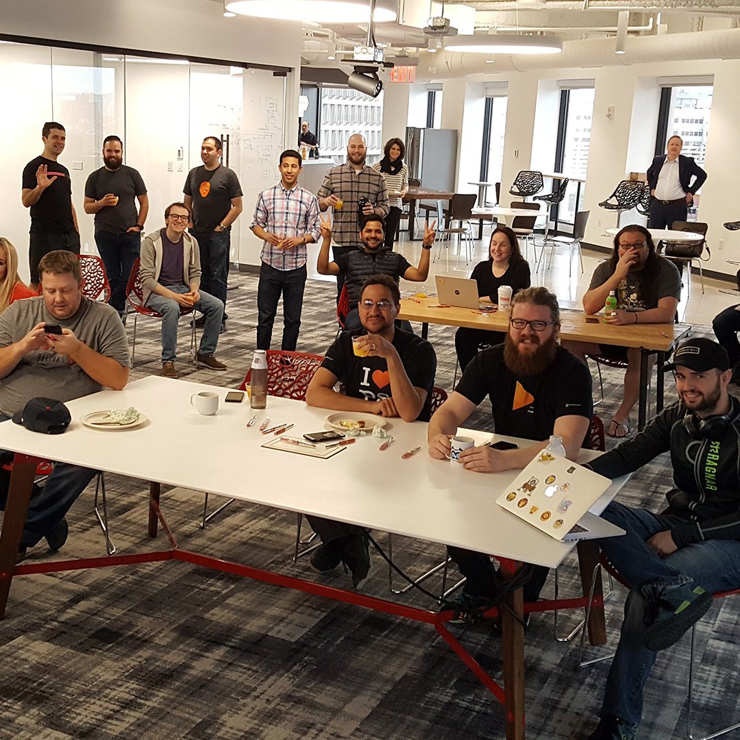 pluralsight's tweet image. Today&apos;s celebration isn&apos;t confined to NYC. Utah, Boston and Dublin are just a few of the places joining in on the party. #PluralsightIPO