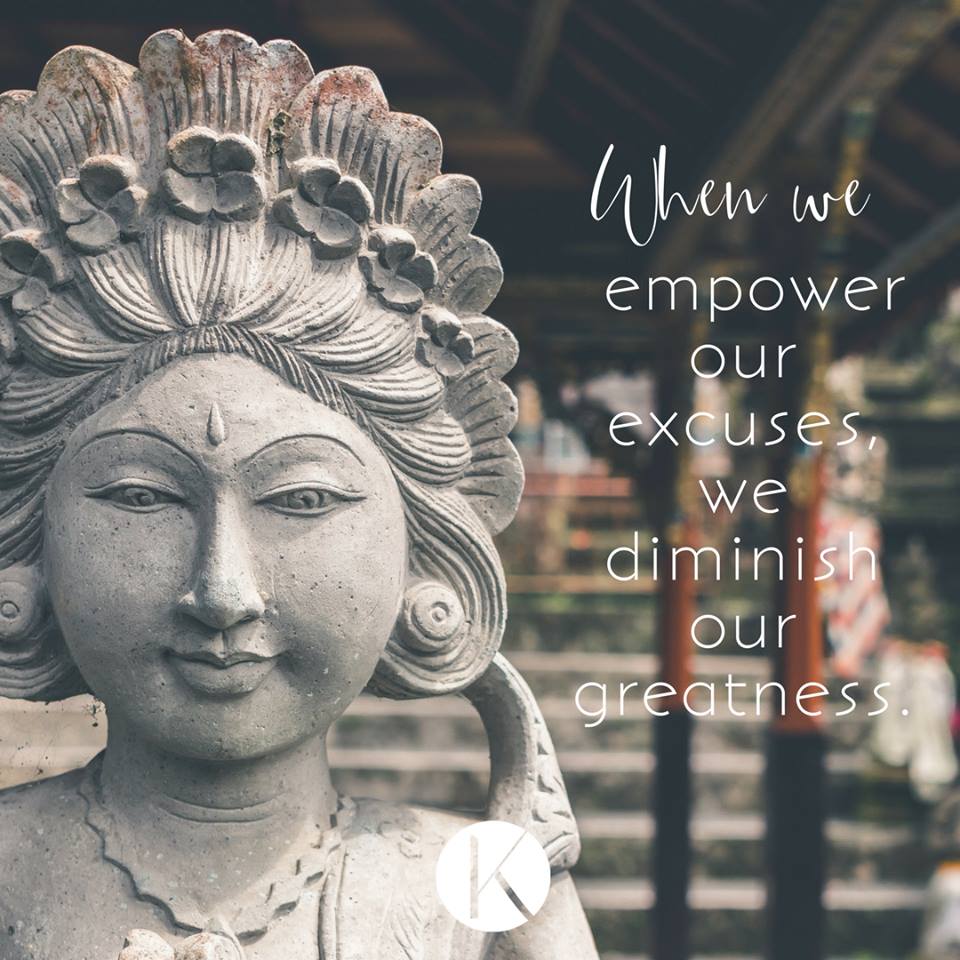 Which of your "go-to" excuses are actually limiting you?