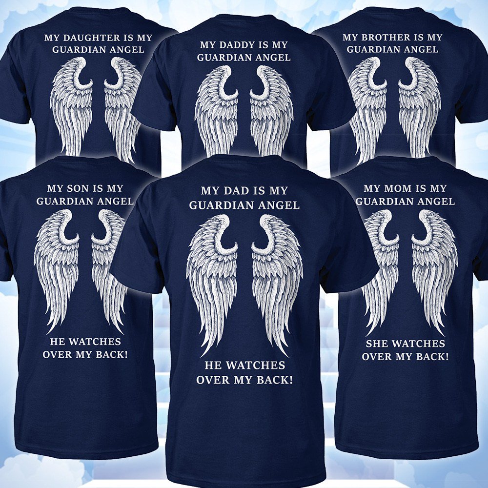 4ever_InMyHeart's tweet photo. My Guardian Angel watches over my back shirts https://t.co/L4WGX3fUzk https://t.co/mS3sa9f4Rx